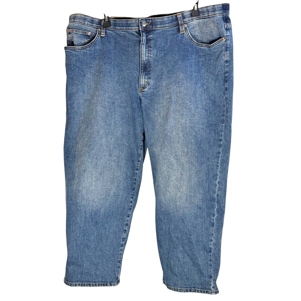 Lee Classic Blue Men's Jeans size 46‎ x30 measures 48" stretches